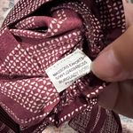 Band of Gypsies  Burgundy and ivory Wrap style Top size M Photo 3