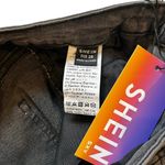 SheIn NWT, Graphic and Pain Splashed Ripped Hi Rise Jeans, Sz 28 Photo 12