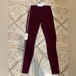 Lululemon  Athletica Burgundy Leggings Photo 5