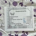 Swell Floral White Purple Wide Leg Pull On Bohemian Pajama Pants SZ S #1772 Photo 7