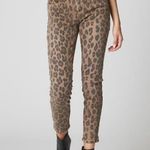BLANK NYC The Reade Crop Catwalk Cropped Denim Animal Print 28 Photo 1