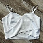 Blvd  white spaghetti strap crop top Photo 0