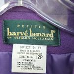 Harvé Benard Harve Benard Women's Purple Jacket Wool Blend Photo 1