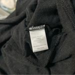 Garnet Hill Organic Linen Puff Sleeve Knit Tunic in Black Size XL Photo 7