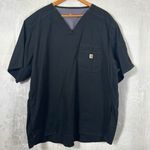 Carhartt  Scrub Top 2X Black Rip Stop C16418 Photo 0