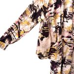 ZARA  Printed‎ Retro Bow Tie Midi Dress NWT XS Photo 4