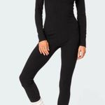 Edikted Cloud 9 Ribbed Jumpsuit Photo 0