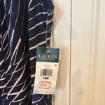 Ralph Lauren Lauren Navy And White Dress Size 18 Photo 4