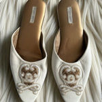 Bottega Veneta Leather Embroidered Emblem House Slippers Size US 6 Photo 0