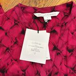 Diane Von Furstenberg  tanyana clean Dress alligator pink dahlia 100%silk NO BELT Photo 2