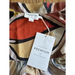 Molly Bracken Blouse Button Up Artsy Print Flowy Boho Sz S Long Sleeve NWT Photo 6