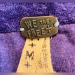 We The Free  Nora Jane Purple Crushed Velvet Sweater Photo 3