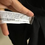 ZARA Corset pencil Fitted Lace Up Black Midi Body Con Dress Photo 8