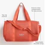 Victoria's Secret VSX Mesh Duffle Bag Orange Photo 11