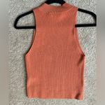 frame denim  Orange Sleeveless Tank Top Photo 1