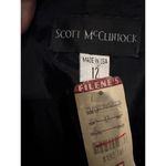 NWT Vintage Scott McClintock Bridesmaid Maxi dress glittering burgundy size 12 Photo 11