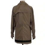 Tommy Hilfiger Vintage | Brown Grey Y2K Water Resistant Rain Coat Size M Medium Photo 1