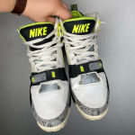 Nike  | High Tops Sneaker Green White 13‎ Black Photo 1