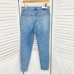 RE/DONE 90s High Rise Ankle Crop Jeans Bright Faded Blue Size 30 Photo 3