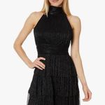 Lilly Pulitzer  Wyn Dress Size 10 Noir Black NEW Metallic Knit Crinkle Cocktail Photo 14