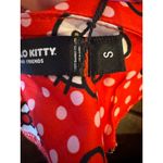 SheIn  X Hello Kitty Dress‎ Women Small Red Polka Dot Belted Faux Wrap Mini NWT Photo 11