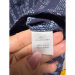 Roberta Roller Rabbit  Shirt Dress Sz S Striped‎ Cotton Button Up Tunic Blue Photo 3