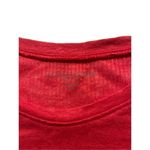 Eileen Fisher  pullover 100% linen sweater red color sz PP Photo 2