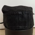 Unisex Black suede and snakeskin Photo 12