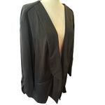 Torrid  Women's Size 5 Black Open Front Knit Cardigan Blazer Plus Size Photo 1