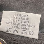 Shoreline  Black Abstract Long-Sleeve Tunic Photo 6