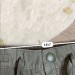 American Eagle  corduroy olive green shorts Photo 4