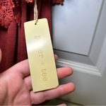 Paper + Tee NWT  Orange Off Shoulder Short Sleeve Blouse size L Photo 4