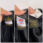 Vintage Nappa Leather Pencil Skirt Black Size 6 Photo 5