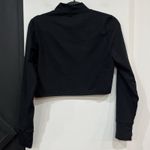 Aerie Offline By Mock Neck Longsleeve Crop Top Athletic Size Medium Thumb Holes Photo 3