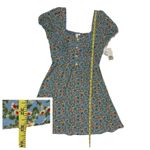 BP NWT Blue Glow Floral Fields A Line Dress - XS Photo 3