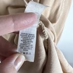 Aerie  Hoodie Sweatshirt Beige Lace Up‎ Oversized Pullover Lounge Size Medium Photo 6