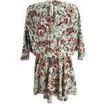 ZARA Structured Blouson Mini Dress Floral Retro Vibes (Size XS) Photo 1