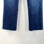 Soft Surroundings Soft Surrounding Cropped Raw Hem Dark Wash High Rise Jean Size 10 Petite Photo 2