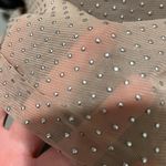 Rhinestones slim fit top tee blouse short t Photo 7