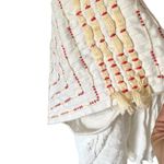 Free People  New Romantics Dolman Sleeve Cream Embroidered Blouse Top Medium Photo 2