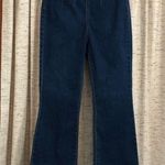 Free People Pull-On Ultra High Waist Crop Flare Jeans Photo 0