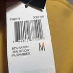 Premise  Women’s Gold Ray Zip blazer rayon nylon spandex Sz medium NWT Photo 2