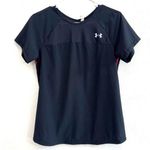 Under Armour  Accelerate Black Slit Back Top Size Medium Photo 0