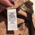 Loft Cuffed Paperbag High Waisted Twill Shorts Tan XL Photo 9