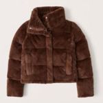 Abercrombie & Fitch Abercrombie Faux Fur Mini Puffer Photo 0