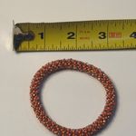 Sashka Bracelet Handmade Bohemian Chic Crochet Beaded Roll Photo 2
