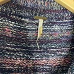 Free People  Purple Tweed Cardigan Sweater Size Small Photo 2