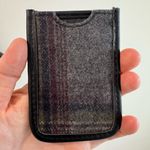 British Bag Company Tweed Wool Blend Wristlet with Card Wallet Gray Photo 3