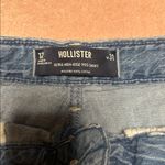 Hollister  100% Cotton Ultra High Rise 90s Denim Shorts Slightly Distressed Photo 2