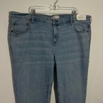 Abercrombie & Fitch NWT The Straight Mid Rise Light Wash Jeans Size 36/22 Photo 2